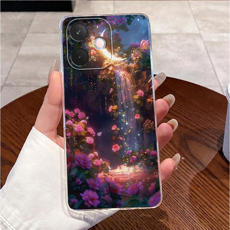 For OPPO A5 Pro 4G 5G 2025 Case Clear Luxury Cute Love Rabbit Funny Cool TPU Soft Silicone Casing For OPPOA5Pro A5Pro Back Cover