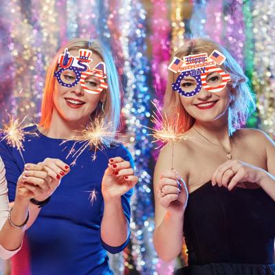 45669 Pcs American Flag Glasses Memorial Day Patriotic Party Star And