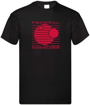 T-shirt Colonie Federali Fantascienza Film d'Azione Total Recall Marte GT009