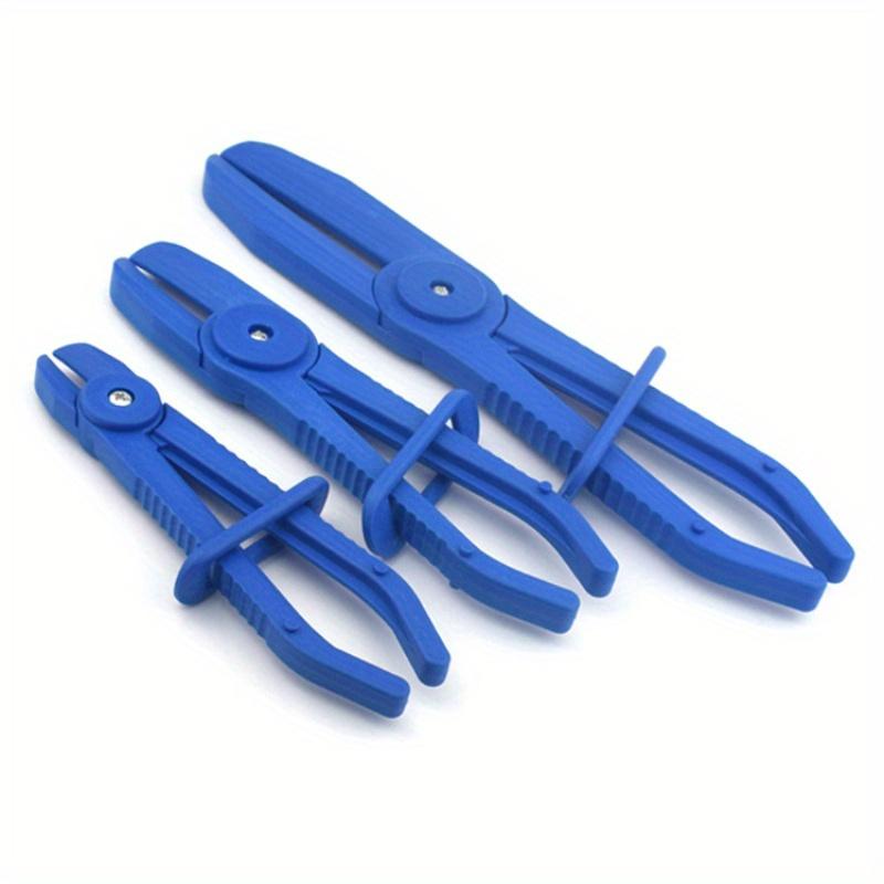 3-piece set of plastic oil pipe cutting pliers, oil pipe sealing pliers, and plastic pliers for automotive maintenance