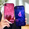 Case For iPhone SE4 Fashion Color Painted Soft Silicone Phone Coque Cover For Apple iPhone 16e 5G A3409 A3408 Shockproof  Cases