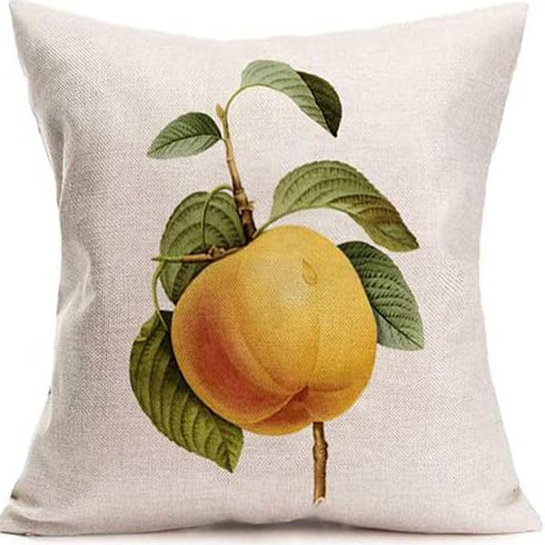 Popular Green Plant Linen Pillowcase Modern Simple Home Sofa Living Room Pillow Cushion