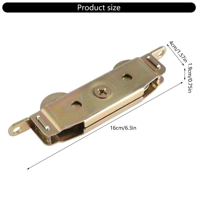 Sliding Glass Door Tandems Rollers Sliding Patioes Door Hardware Patioes Door Tandems Roller Assembly Aluminum Wheel for Home