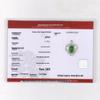 925 Sterling Silver Heart-shaped Jade Pendant Necklace with Certificate - Green Hetian Jade for Women