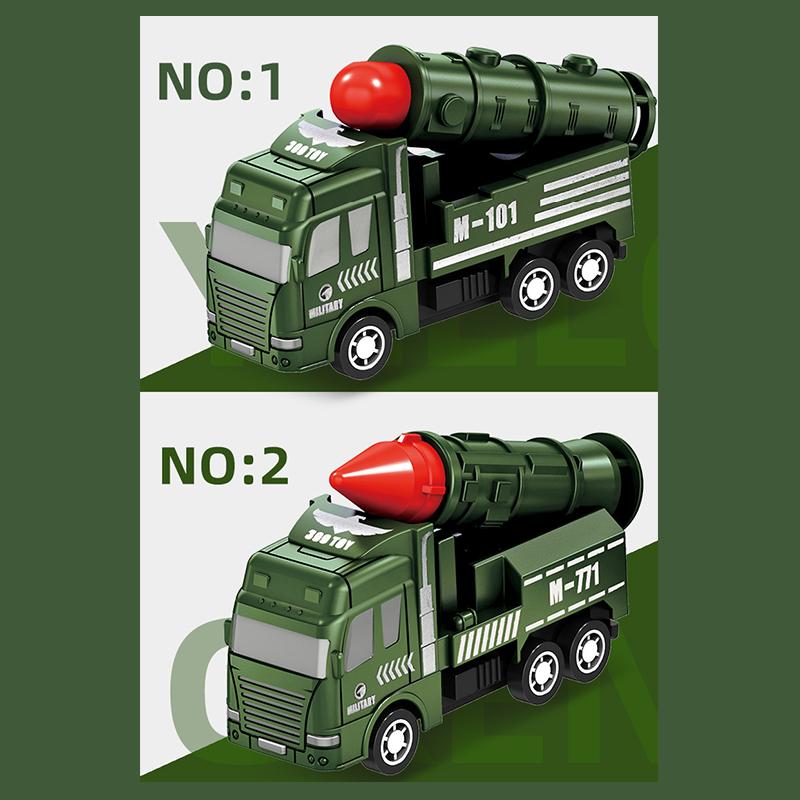 1Pcs Kids Toy Car Inertia Sanitation Truck Models Pull Back Military Engineering Vehicle Fire Engine Boys Toys Children Gift