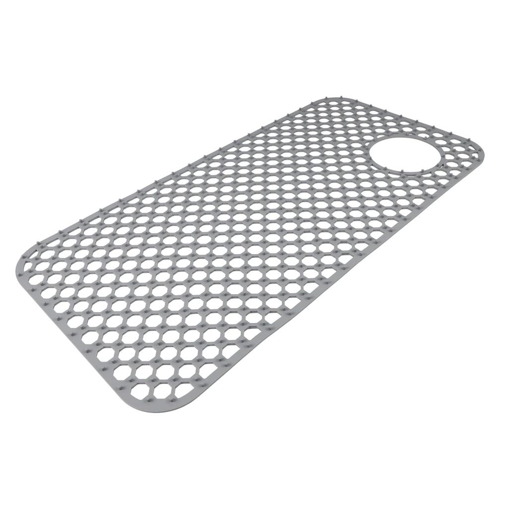 Heat Resistant Mat Collapsible Sink Mat Customizable Size Dishwasher Safe Food-Grade Silicone Quick Drying Design