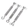 Stainless Steel Fork Type Open Body Wire Rope Turnbuckle Tensioner