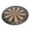 17 Inch Dart Board Game Set Double Sided Magnetic Dart Board with Magnetic Darts Brown