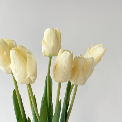 3 Pezzi Tulipani Artificiali Realistici Fiori Tulipani Artificiali Real Touch Bouquet Decorazioni Primaverili Fiori Fai da Te Bouquet da Sposa