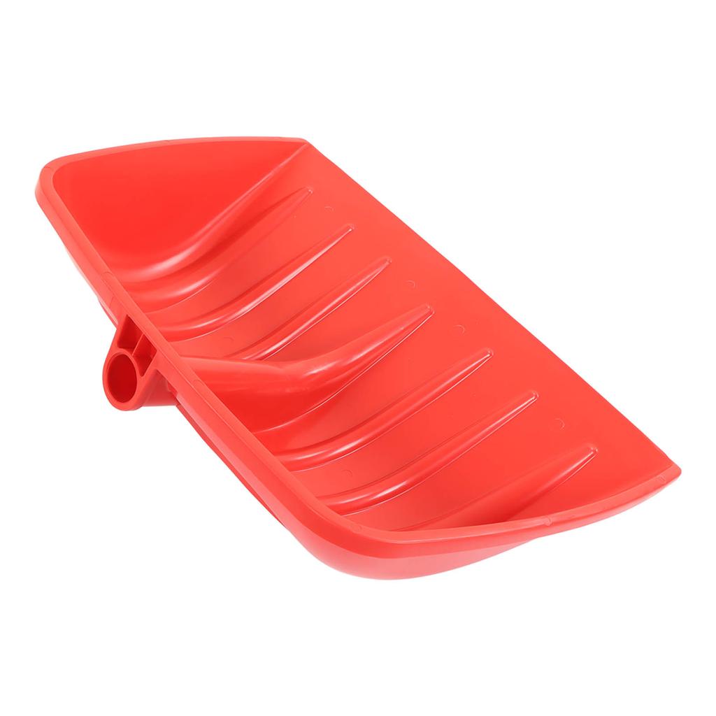 Snow Shovel PP Plastic Blade Shovel for Gravel Soil Leaves Garden Construction Clean Red