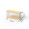 Transparente Acrylfiguren Vitrine Modellauto Vitrine Haushalt Transparent Blind Boxes Spielzeug Aufbewahrungsboxen