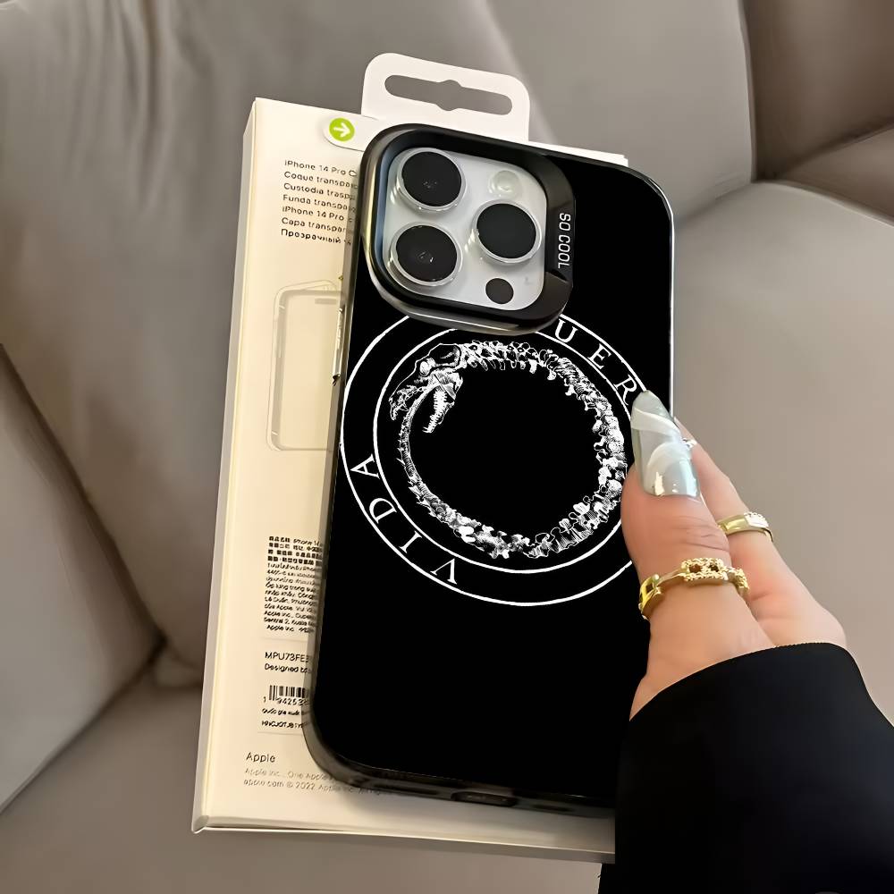 Singer c-Canserbero phone case for iPhone 17 17Air 16 15 14 13 12 11 Pro Max Plus Colorful Silver