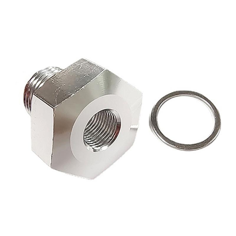 M12x1.5 M16x1 5 to 1/8 NPT Adapter Replacement Metal Engine Oil Pressure Sensor Adapter for LS Series Easy Installation