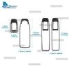 Real Soft Carbon Fiber Sticker LHD RHD Trim For Renault Clio 5 MK5     2024 2025 Car Window Lift Panel Frame