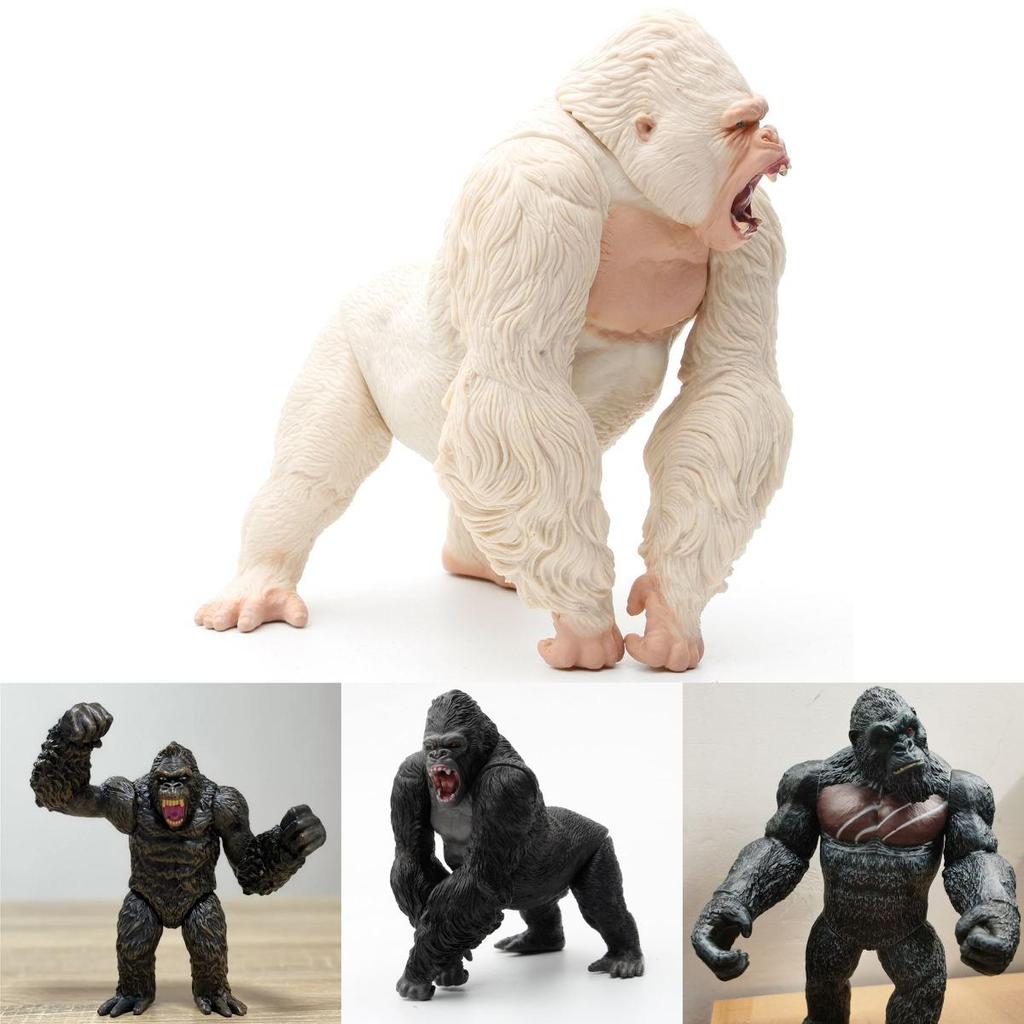 Original Bandai Shm King Kong Gorilla Modell Spielzeug Exquisite Actionfigur Für Kindergeschenke