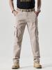 Herren Slim Fit Straight Leg Cargohose - Vielseitige Mehrfach-Taschen Freizeitbekleidung