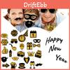 Wholesale 2024 New Year Party Props Cartoon Style Photo Decorations 25pcs/ Pack