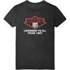 Das Beastie Boys Unisex T-Shirt: Licensed To Ill Tour 1987