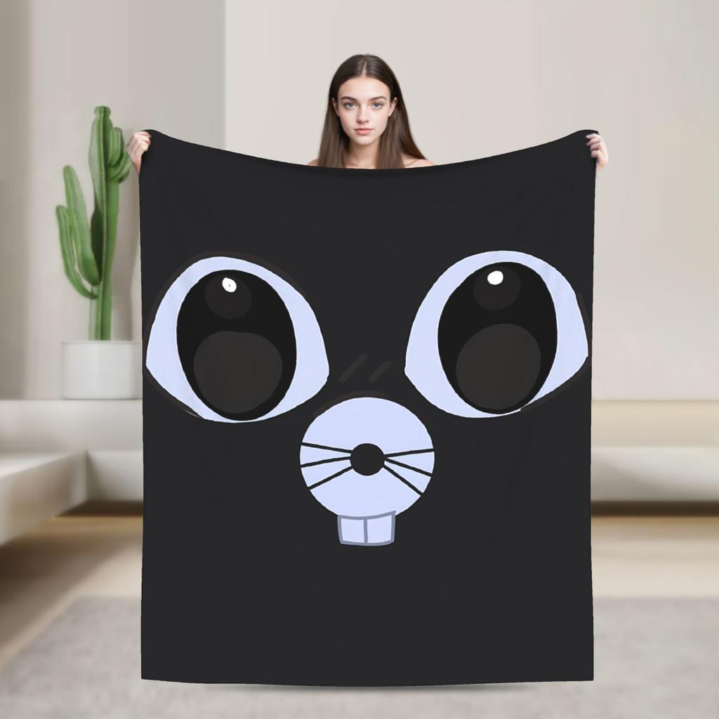 Animal Hospital Cat Dog Duo Manga Blankets Quality Soft Throw Blanket Winter Travel Couch Bed Novelty Bedspread