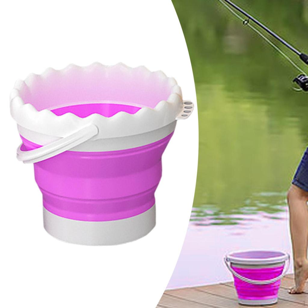 Faltbarer Eimer Autowaschwanne Platzsparend Mehrzweck Haushalt Wasserkrug Eimer zum Reinigen