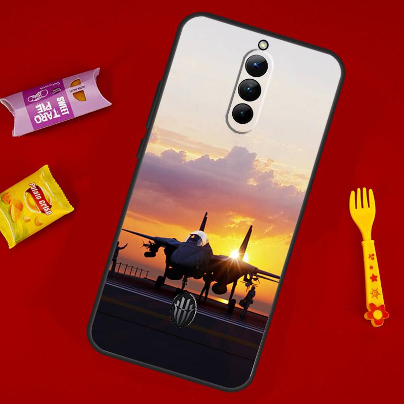 F14 Tomcat Fighter Case For ZTE Nubia Red Magic 10 Air 6 6S 7S For Red Magic 11 10 9 8 8S 9S 10S Pro Plus Cover