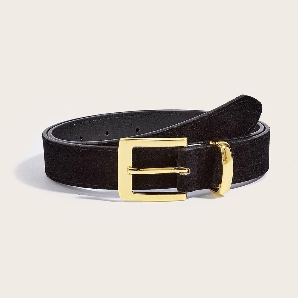 Dornschließe Business Hüftgürtel Casual Taillenband Mode Wildledergürtel Für Damen