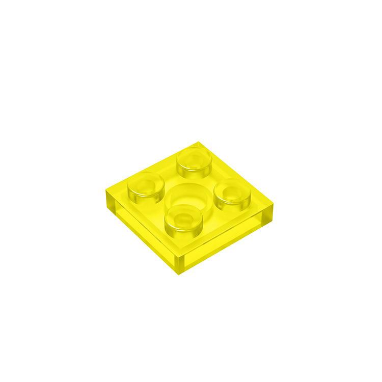 20Pcs MOC Parts 3022 94148 Plate 2 X 2 Compatible Bricks DIY Assmble Building Blocks Particle Kid Puzzle Brain Toy Birthday Gif