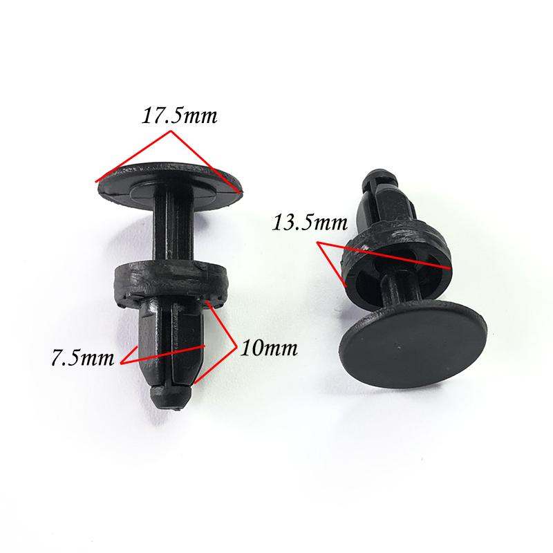 20pcs Windscreen Front Cowl Scuttle Panel Trim Clips 91508-SR3-000 91508SR3000 For Honda CRV VRX Integra Civic Del Sol Odyssey