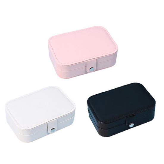 Pudełko do przechowywania biżuterii Duża pojemność Pyłoszczelne Antyoksydacyjne Odłączany separator Odporne na wilgoć Miękka wyściółka Kolczyki Pierścionek Naszyjnik Pojemnik na biżuterię