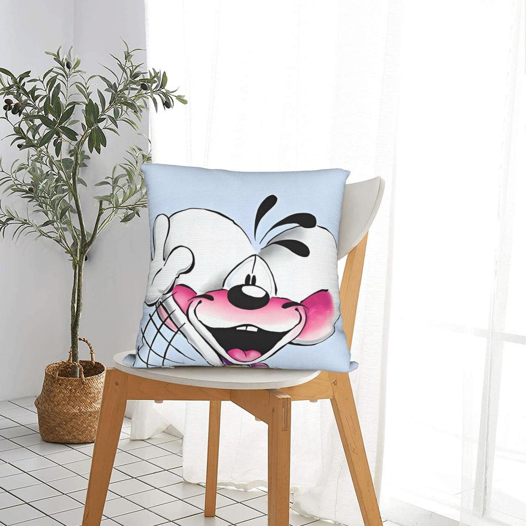 Hi Diddl Kissenbezug Bequemer Kissenbezug Neuartige Kissenbezüge Für Sofa Heimdekoration