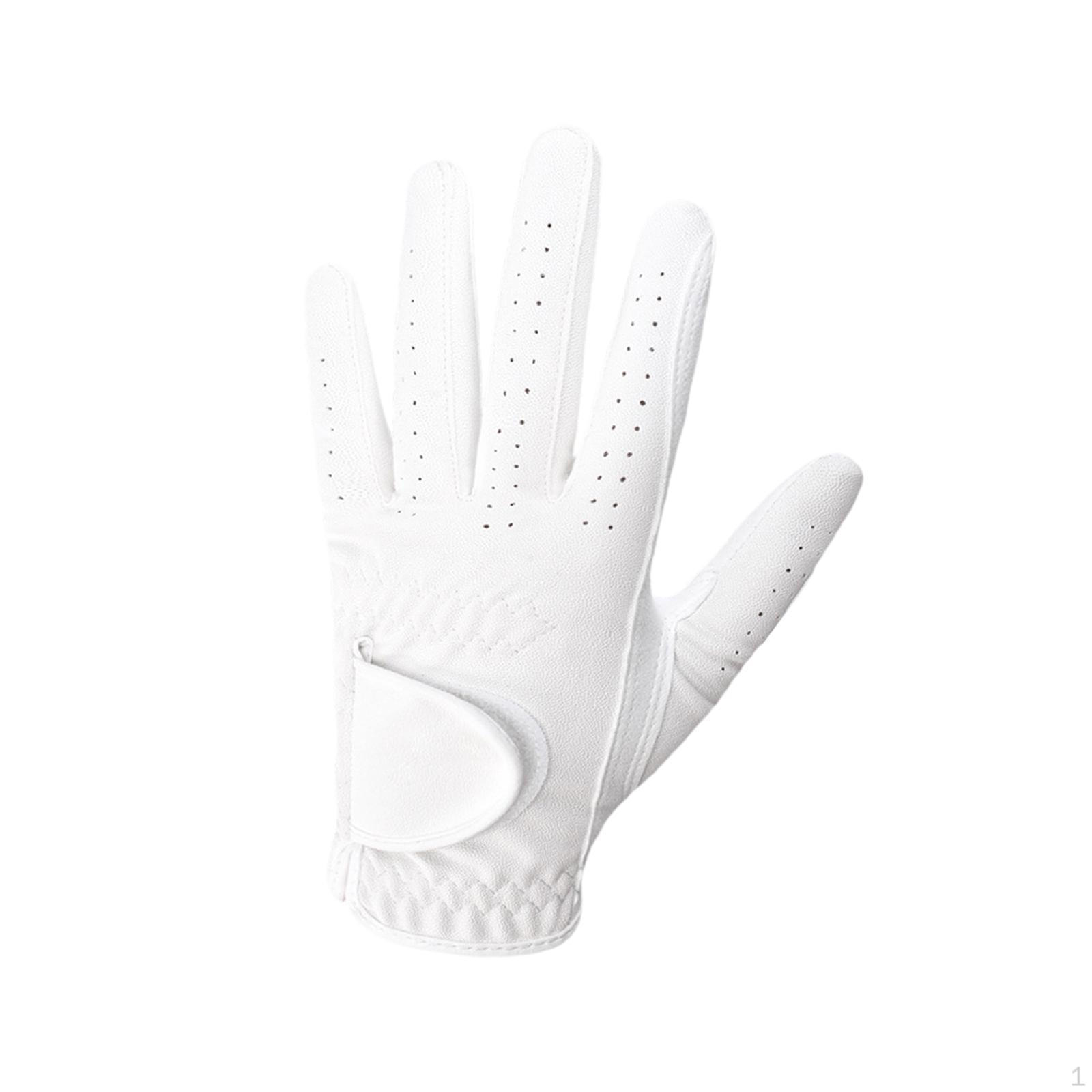 

Рукавичка для гольфу ,Рукавички для спорту на відкритому повітрі, Подарунки ,Захист Амортизуюча Преміум Дихаюча Рукавиця Ліва 18.5 cmx8.5 cm