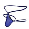 Men's Sexy Low-Rise Thong Solid Color Thin String Breathable Thong U-Shaped Design Body-Hugging Underwear
