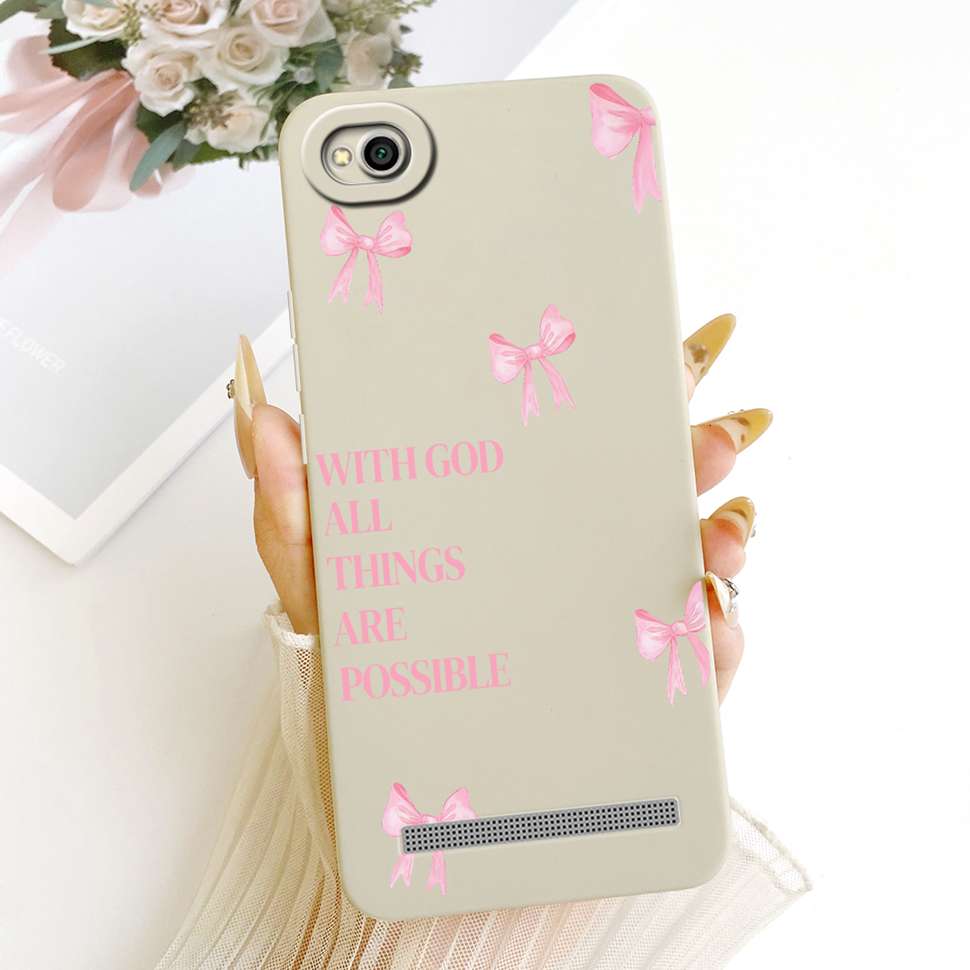 For Xiaomi Redmi 5A Case Fashion Cartoon Print Soft Silicone Cover For Redmi 5A MCG3B MCI3B Phone Protective Cases