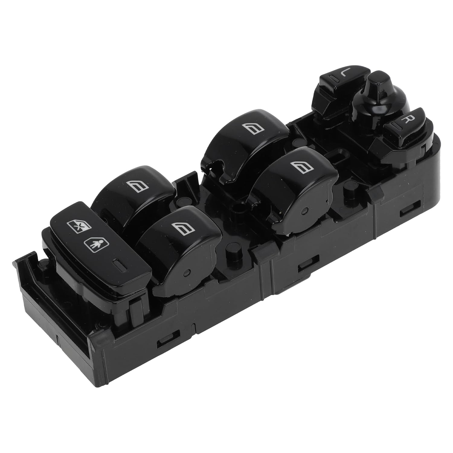 Power Window Switch No.31433927 Front Left Driver Side Window Control Switch for Volvo S90 V90 XC90 Black