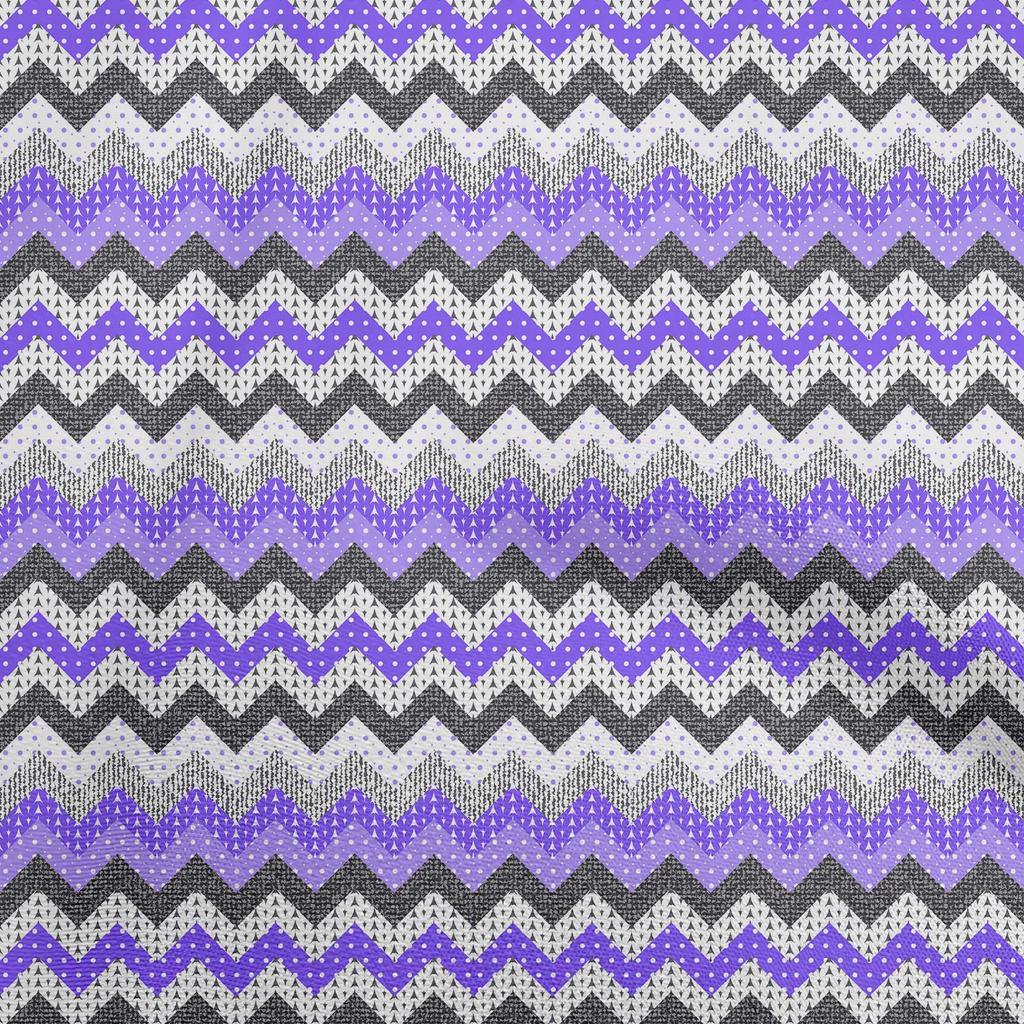 oneOone Cotton Flex Light Blue Fabric Chevron Craft Projects Decor Fabric Printed By The Yard 40 Inch