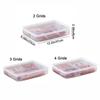 Sealed Frozen Meat Box Plastic Fridge Organizer Practical Food Preservation Box  Meat Vegetables