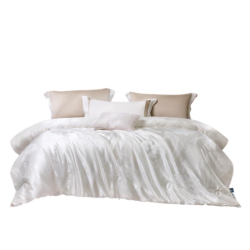 FUANNA 100% Tussah Silk Summer Quilt