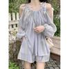 Short Sets For Women 2 Pieces Tie Dye Chiffon Woman Shorts Stylish Hot Promotion Casual New In Matching Two-piece Style
