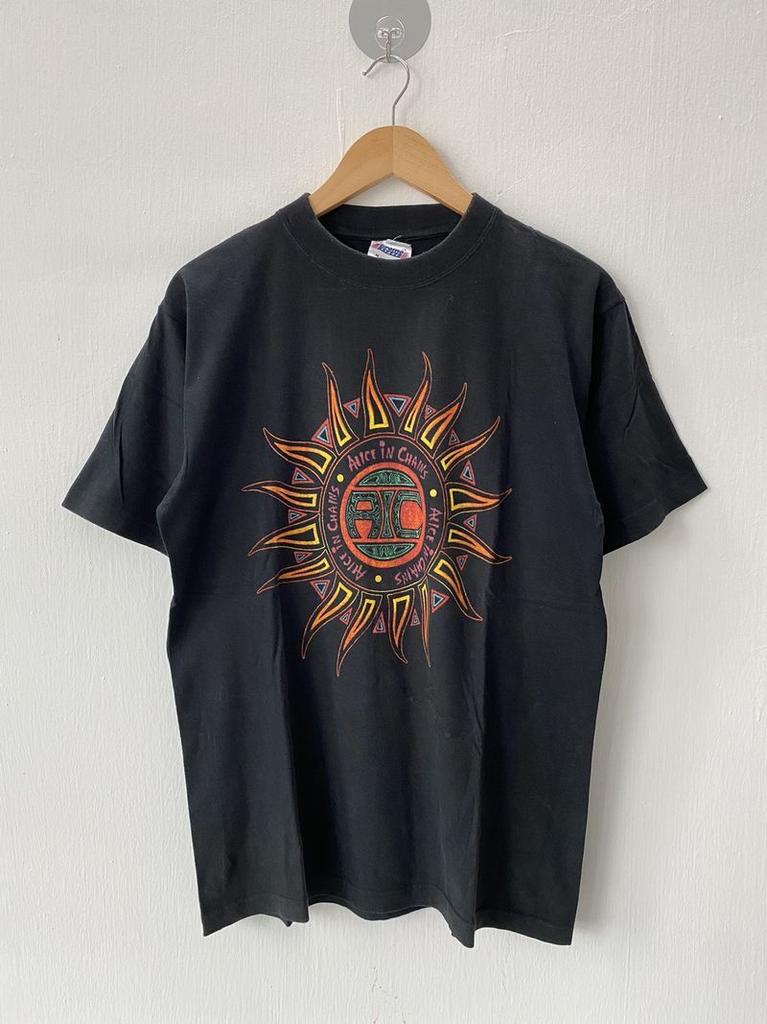 Vintage Alice In Chains Band Logo Unisex Cotton T-shirt For Men Women KH6507