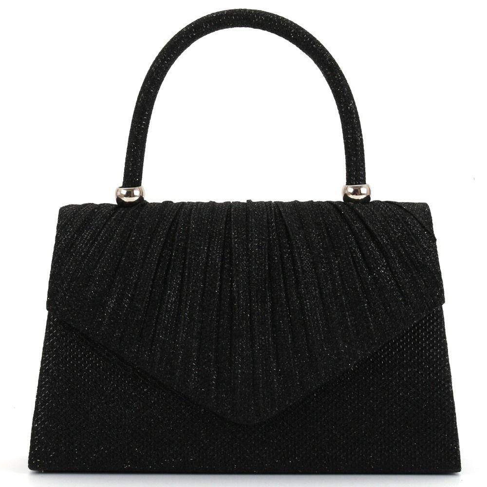 

Advanced Sense Banquet Bag Fashion All-match Large Capacity Crossbody Bag Party Purse Messenger Bag чёрный