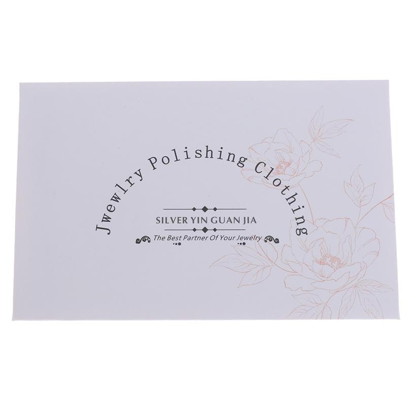 Lot de 10 chiffons de polissage pour bijoux en argent, pour breloques, bracelets, colliers