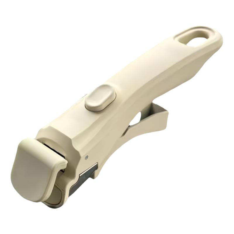 

Съемная ручка для посуды Универсальная ручка для кастрюли Подходит для всей посуды Бытовой кухонный гаджет Портативный инструмент для кемпинга на открытом воздухе грязно-белый