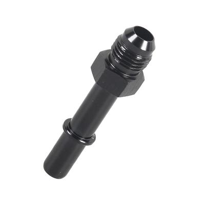 Aluminium 6AN 8AN Male Bördel zu 3/8" Oder 5/16" Schnellverschluss Buchse Fitting Adapter Öl Kraftstoff Adapter