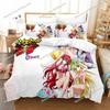 High School DXD Bedding Set Single Twin Full Queen King Size Bed Set Aldult Night Sleep Set Date A Live Nightlife Anime Cartoon