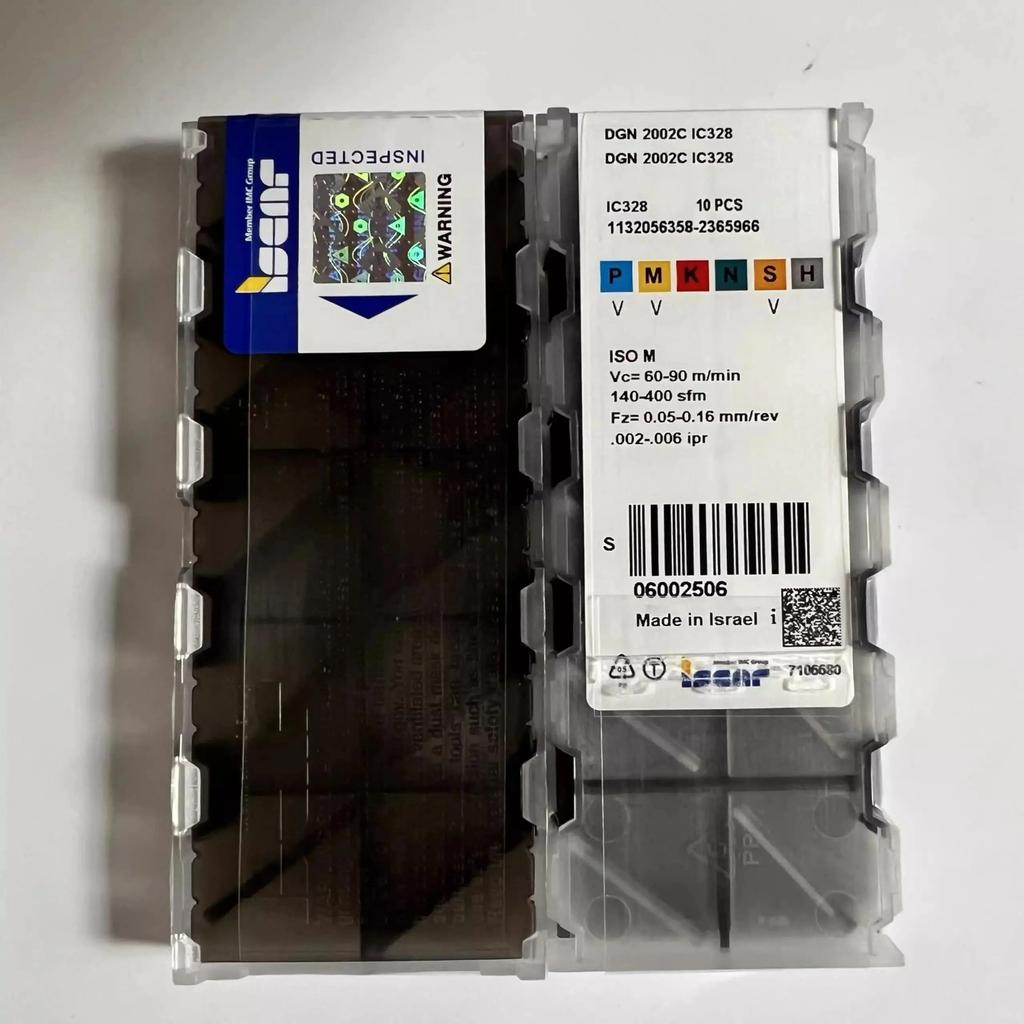 ISCAR / DGN2002C IC328 /Industrial Indexable Carbide Inserts 10 PCS