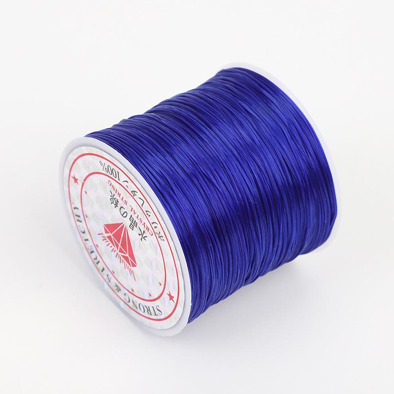50M Pružná Elastická Korálková Nit Šňůra Struna pro DIY Výrobu Náramků a Šperků