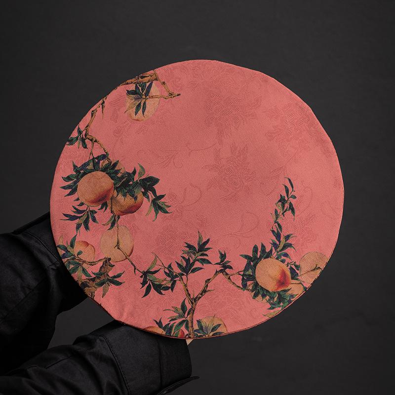 Double-sided Xiangyun Yarn Zen Tea Tablecloth - Retro Style for Coffee Tables
