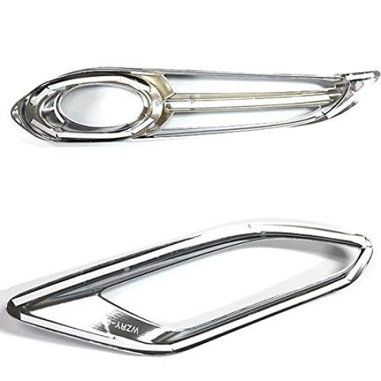 Wellvie VEZEL Hybrid Front Rear Bumper Fog Cover Chrome Rear Fog Light Exterior Custom Honda Car Car Accessories of & Set, Garnish, Parts, Parts,