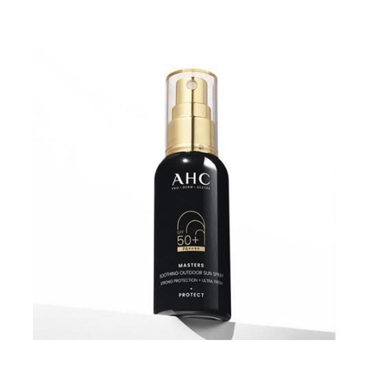 AHC Masters Soothing Outdoor Sun Spray SPF50+ PA++++ Hydrating UV Protection 55ml