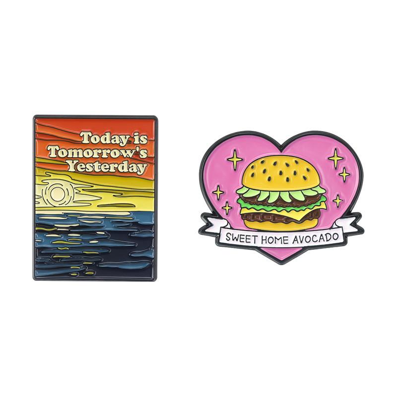 Character Charming Cartoon Brooch Qhxz3000 And Qhxz3001 For Personalization Stylish